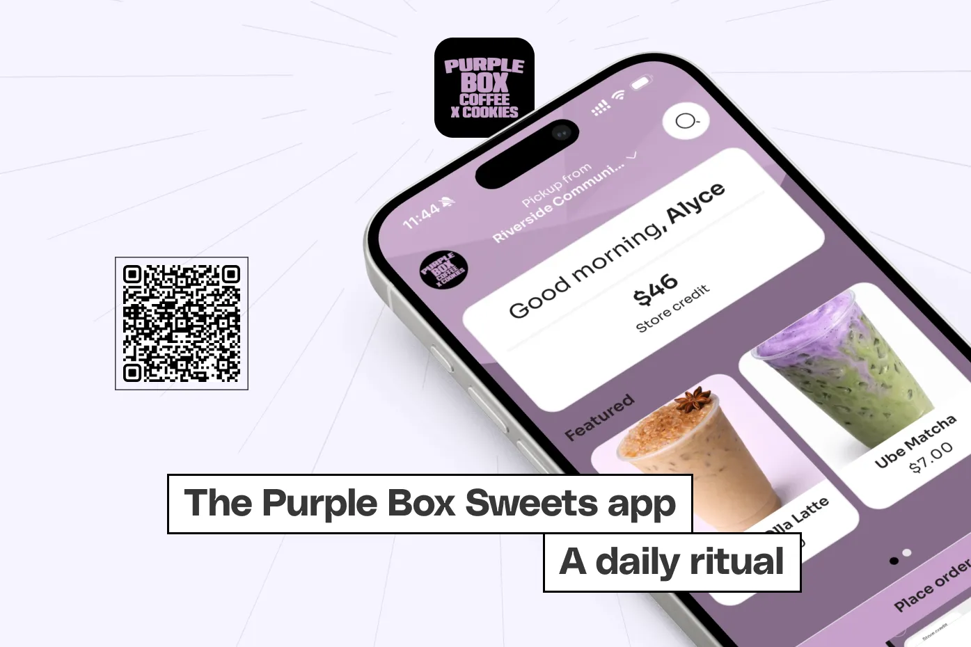 Purple Box Coffee x Cookies
