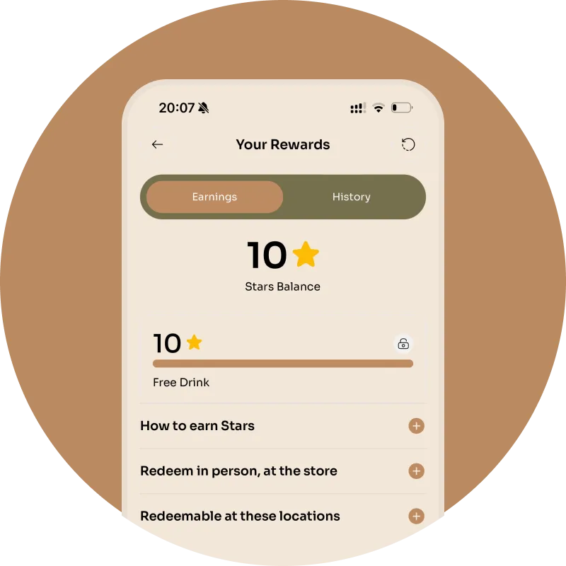 ⭐ Earn Rewards