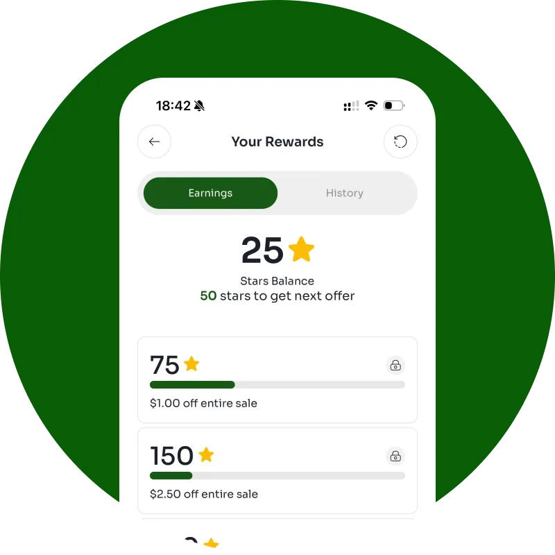 ⭐ Earn Rewards