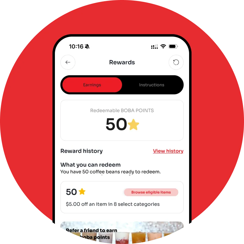⭐ Earn Rewards