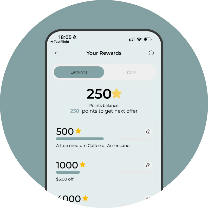 ⭐ Earn Rewards