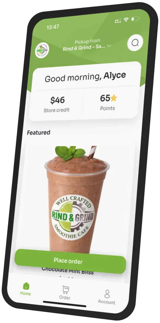Rind & Grind app preview