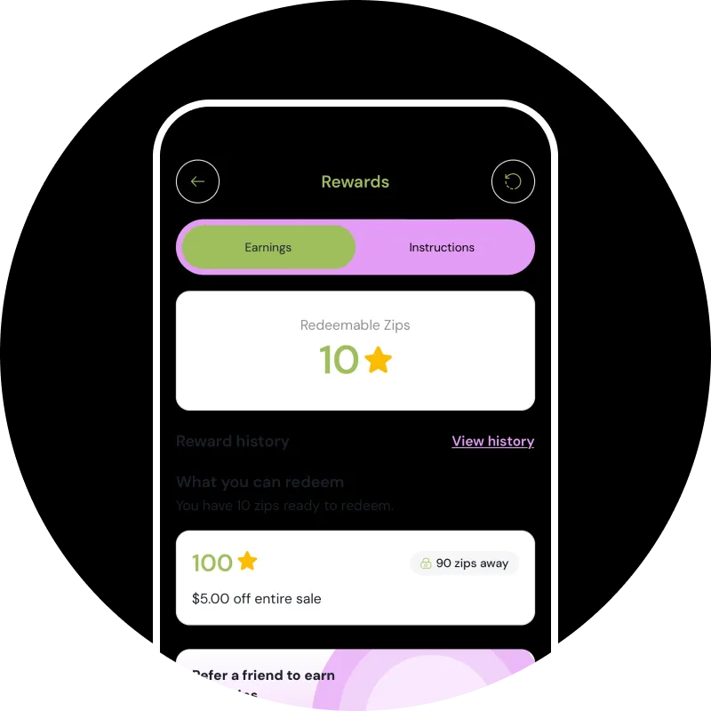 ⭐ Earn Rewards