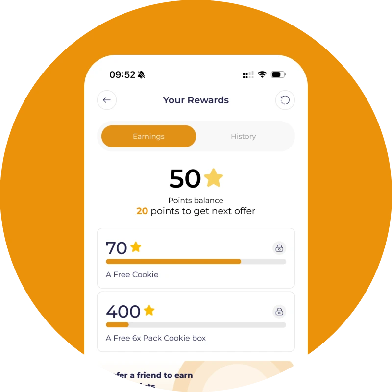 ⭐ Earn Rewards