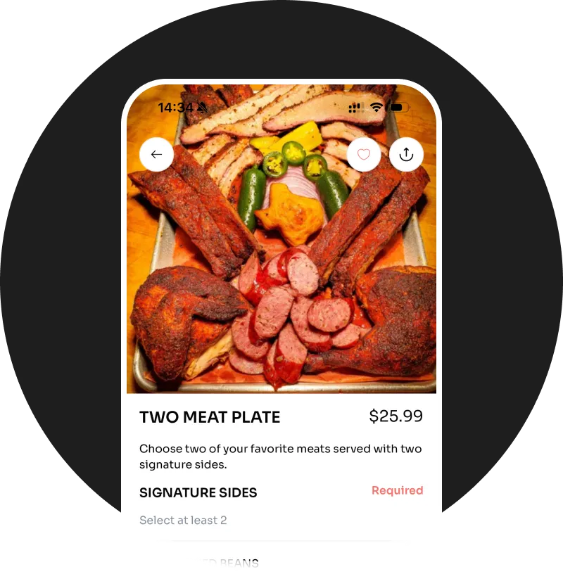 🥩 Order Ahead