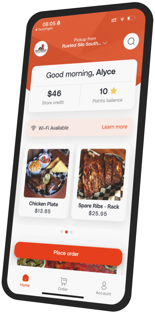 Rusted Silo app preview