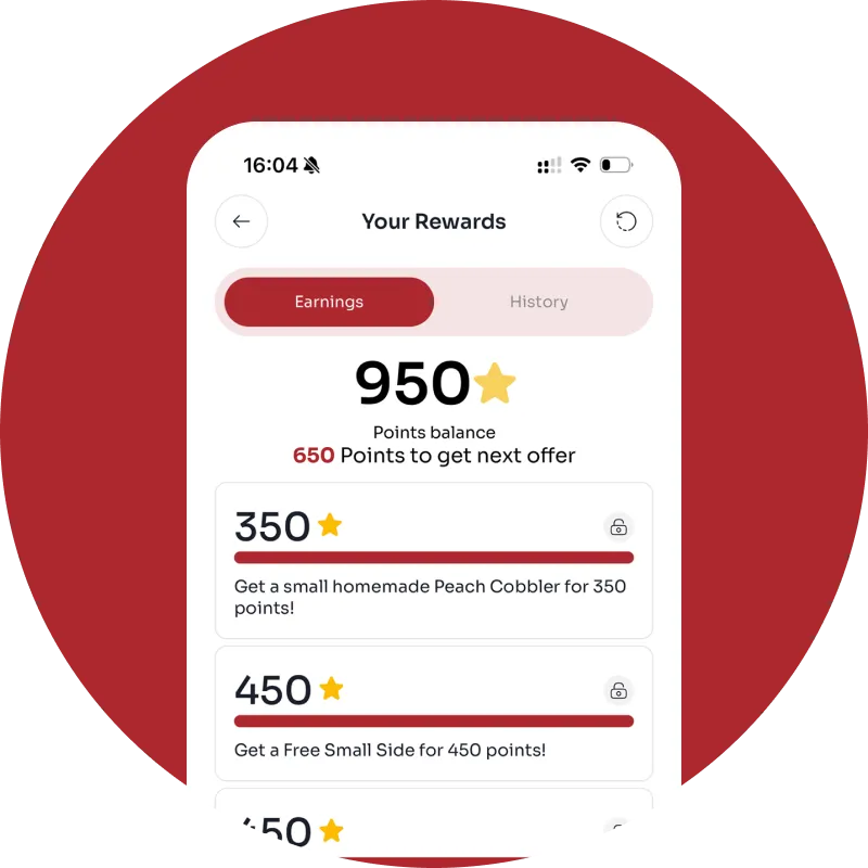 ⭐ Earn Rewards