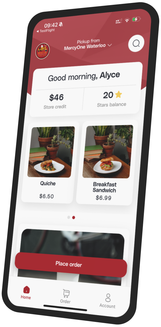 Sidecar Coffee app preview