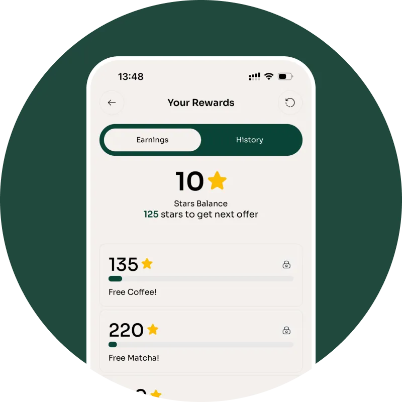 ⭐ Earn Rewards