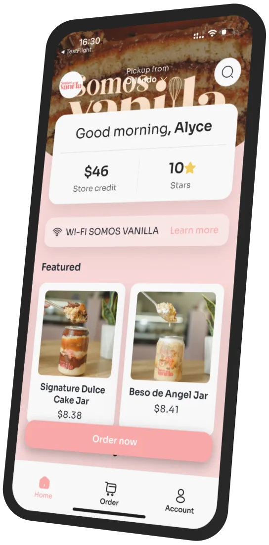 Somos Vanilla app preview