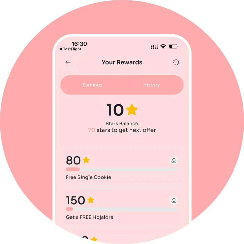 ⭐ Earn Rewards