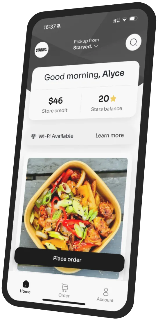 Starved. app preview