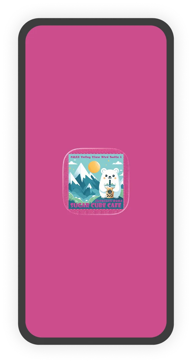 Sugar Cube Cafe app