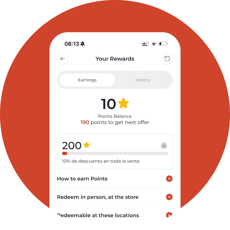 ⭐ Earn Rewards