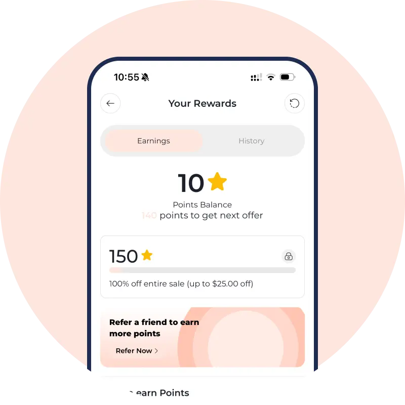 ⭐ Earn Rewards