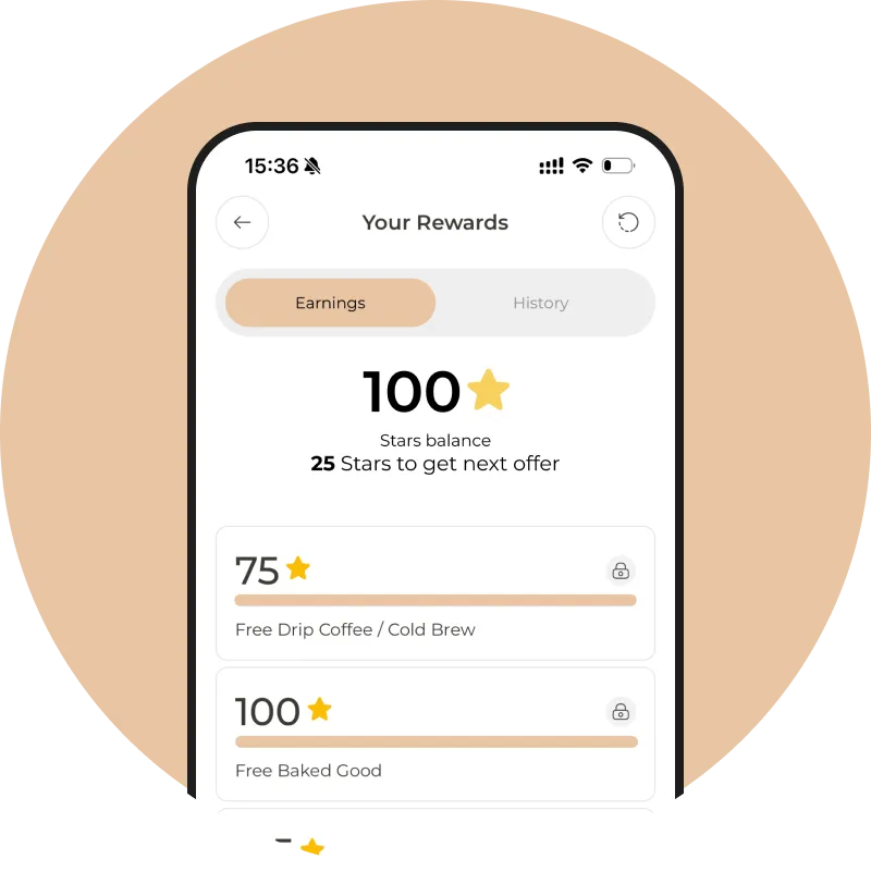 ⭐ Earn Rewards