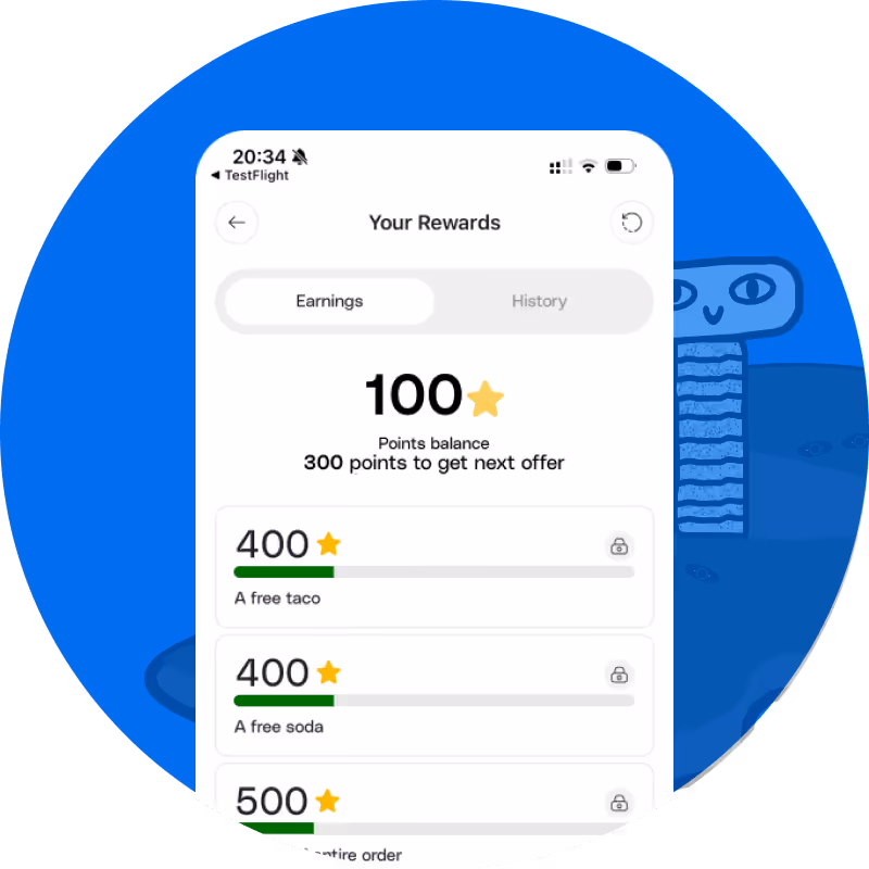 🏆 Earn Rewards, Eat More