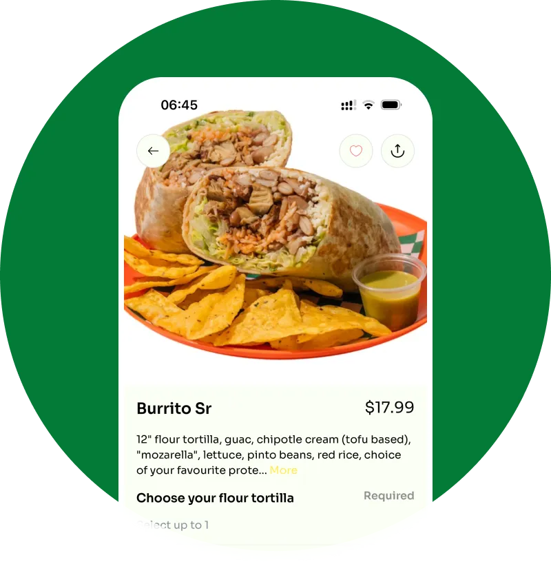 🌮 Order Ahead