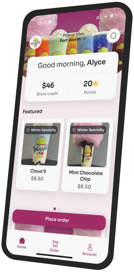 TeaCupFuls app preview