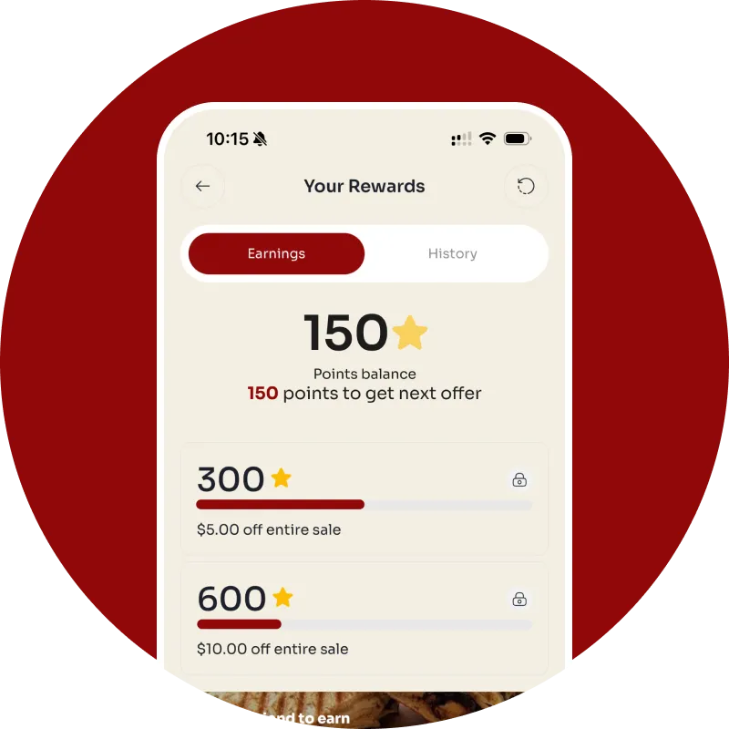 ⭐ Earn Rewards