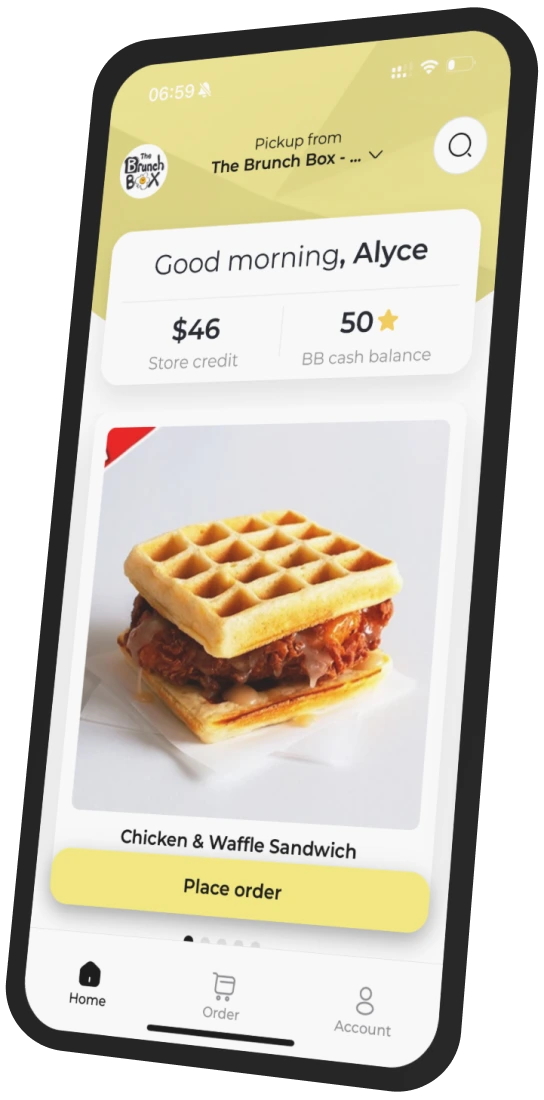 The Brunch Box app preview