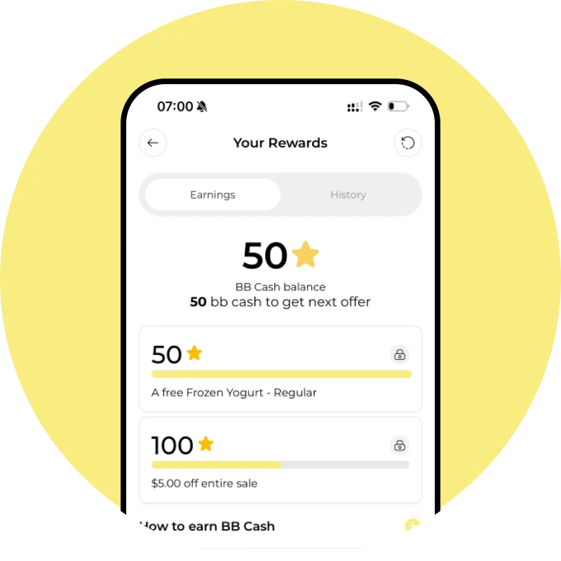 ⭐ Earn Rewards