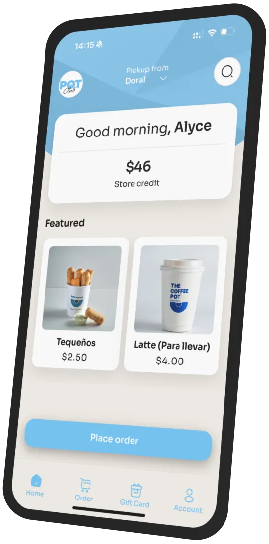 The Coffee Pot app preview