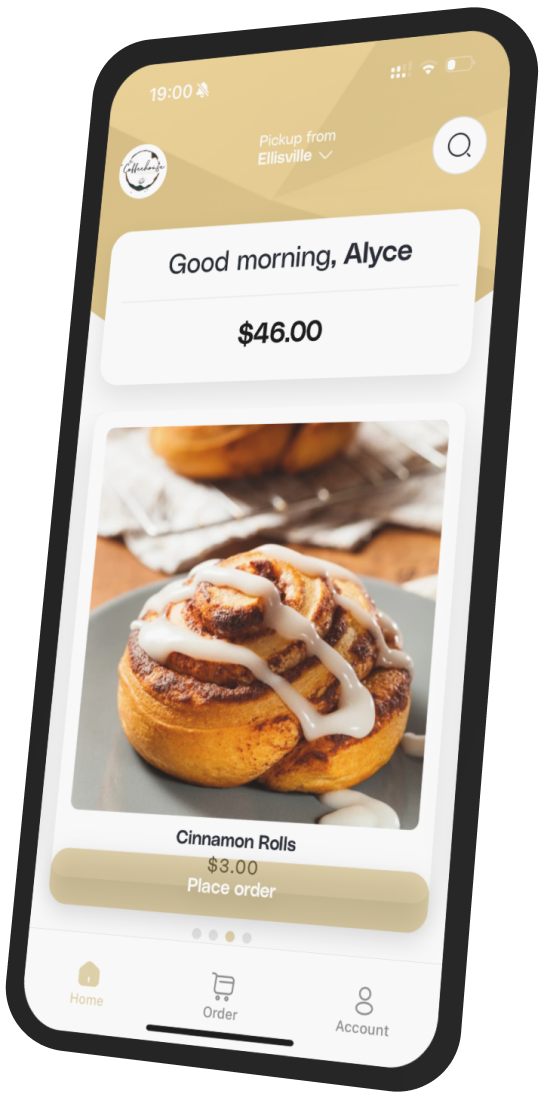 The Coffeehouse at Brookside app preview