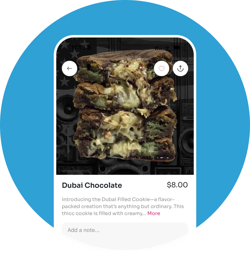 🍪 Order Ahead