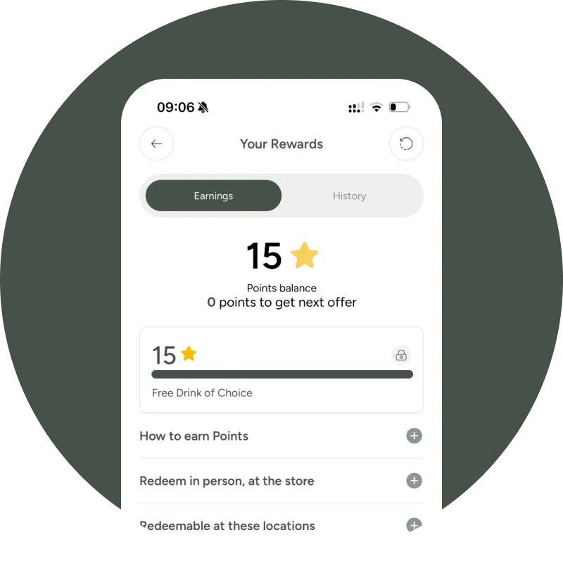 ⭐ Earn Rewards