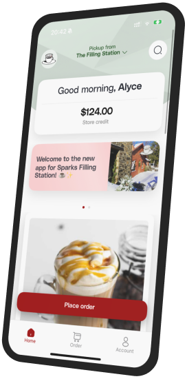 The Filling Station app preview