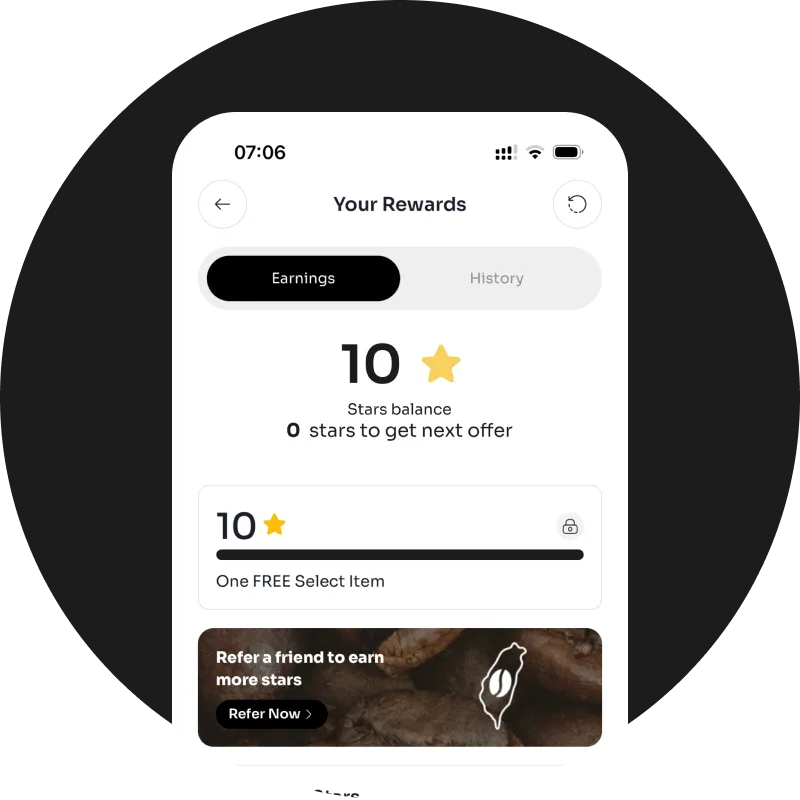 ⭐ Earn Rewards