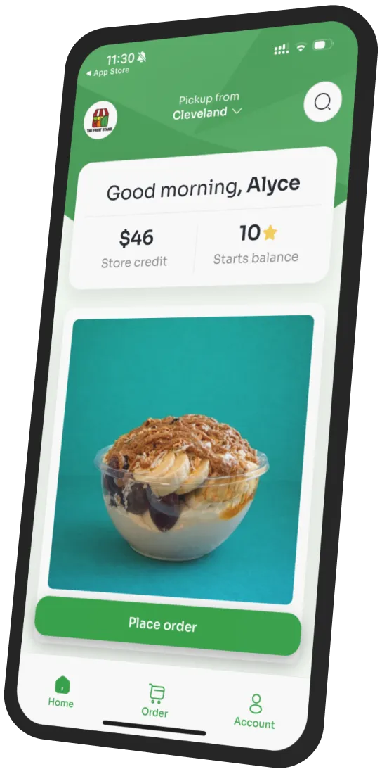 The Fruit Stand app preview