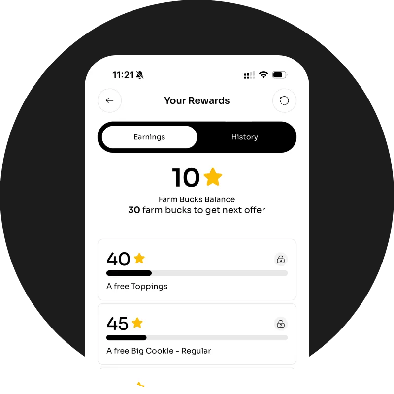 ⭐ Earn Rewards