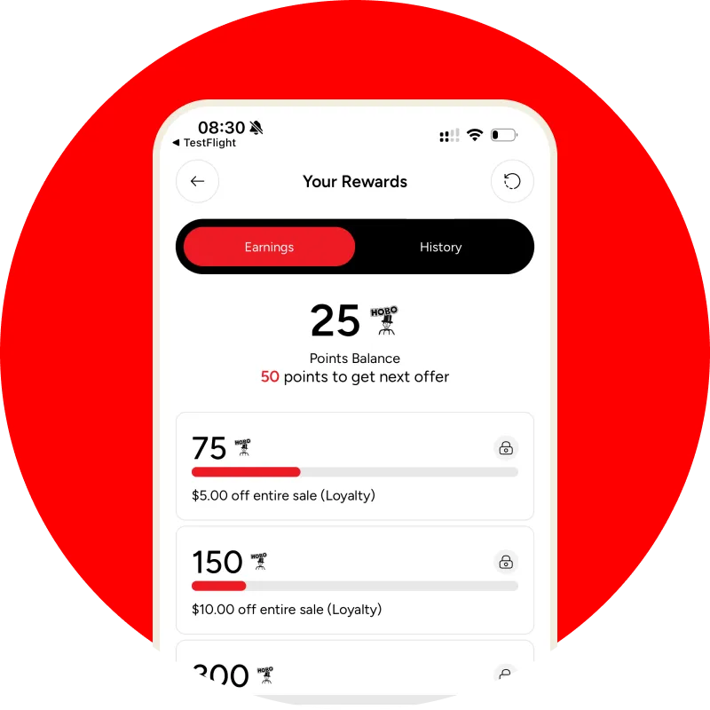 ⭐ Earn Rewards