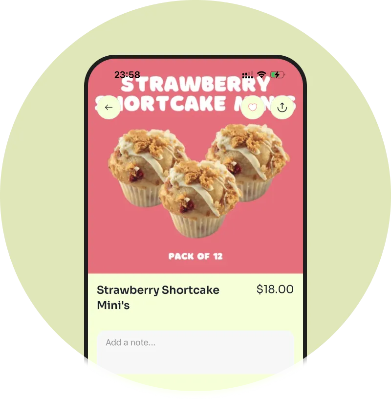 🧁 Order Ahead