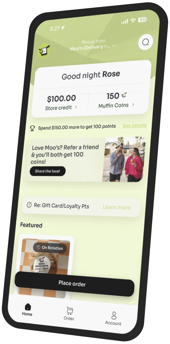 The Muffin Club app preview