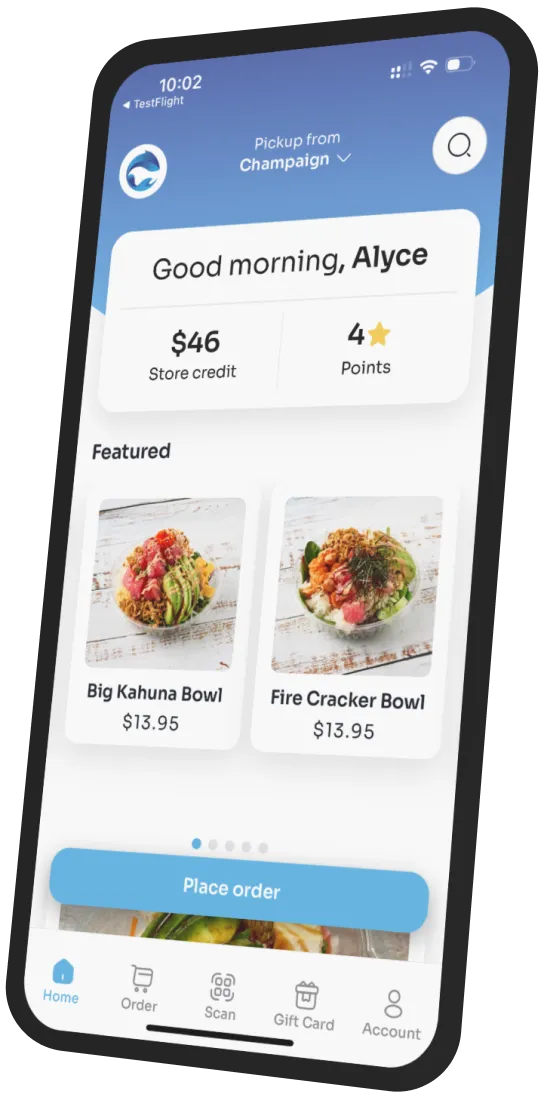 The Poke Shack app preview