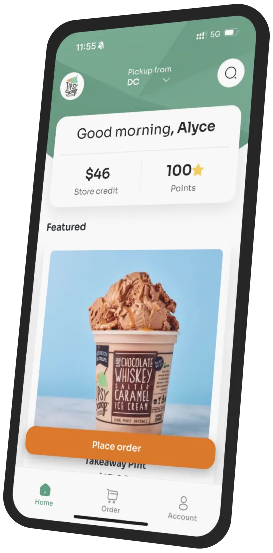 Tipsy Scoop app preview