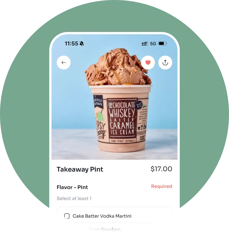 🍨 Order Ahead