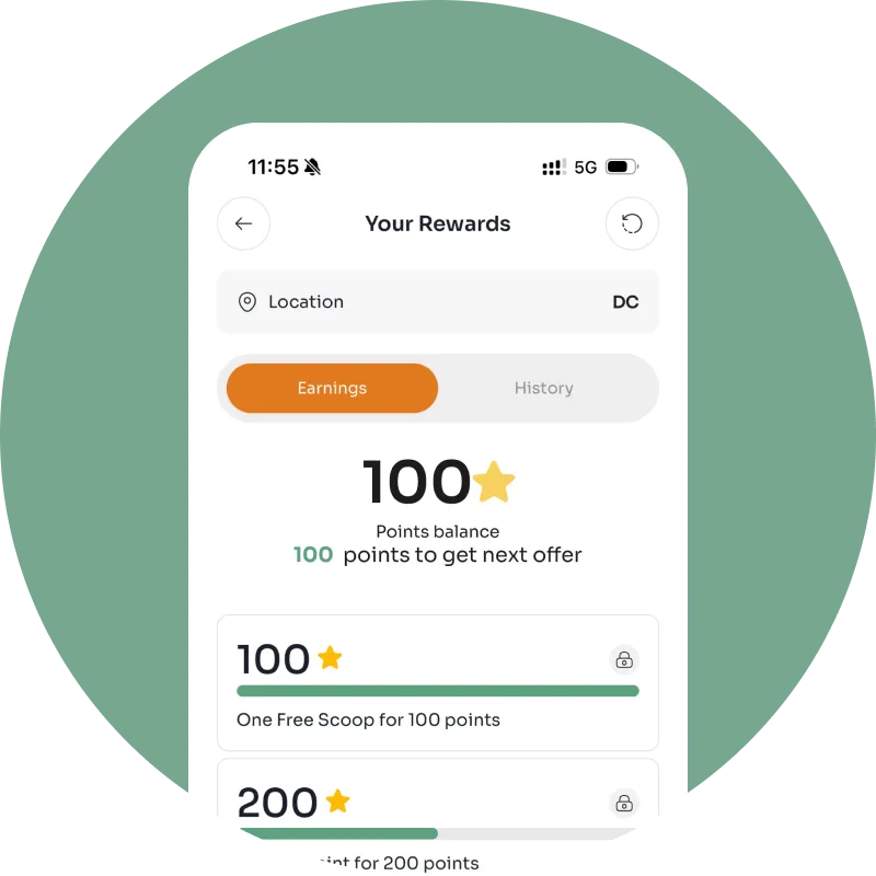 ⭐ Earn Rewards
