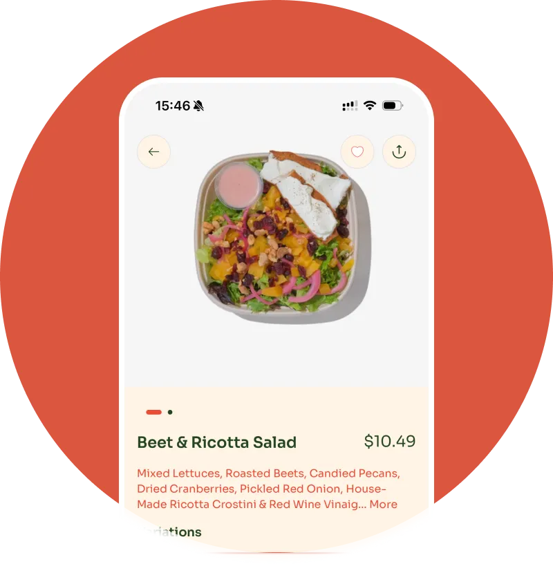 🥗 Order Ahead