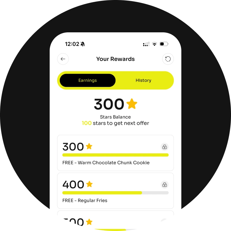 ⭐ Earn Rewards