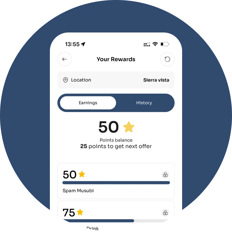 ⭐ Earn Rewards