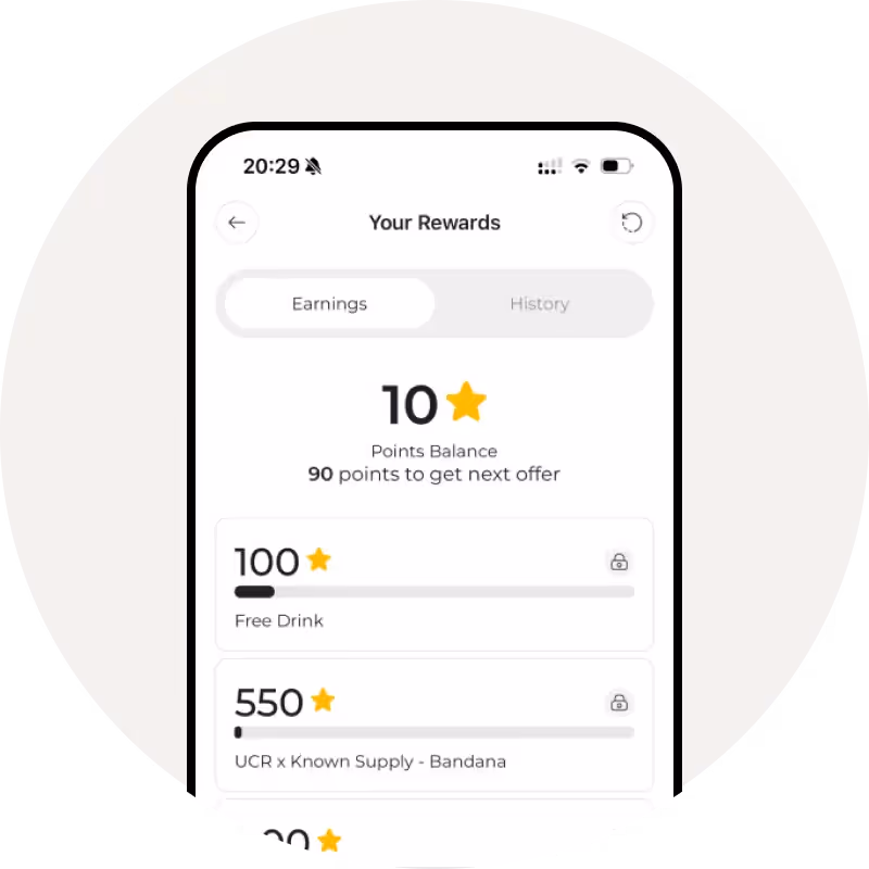 ⭐ Earn Rewards