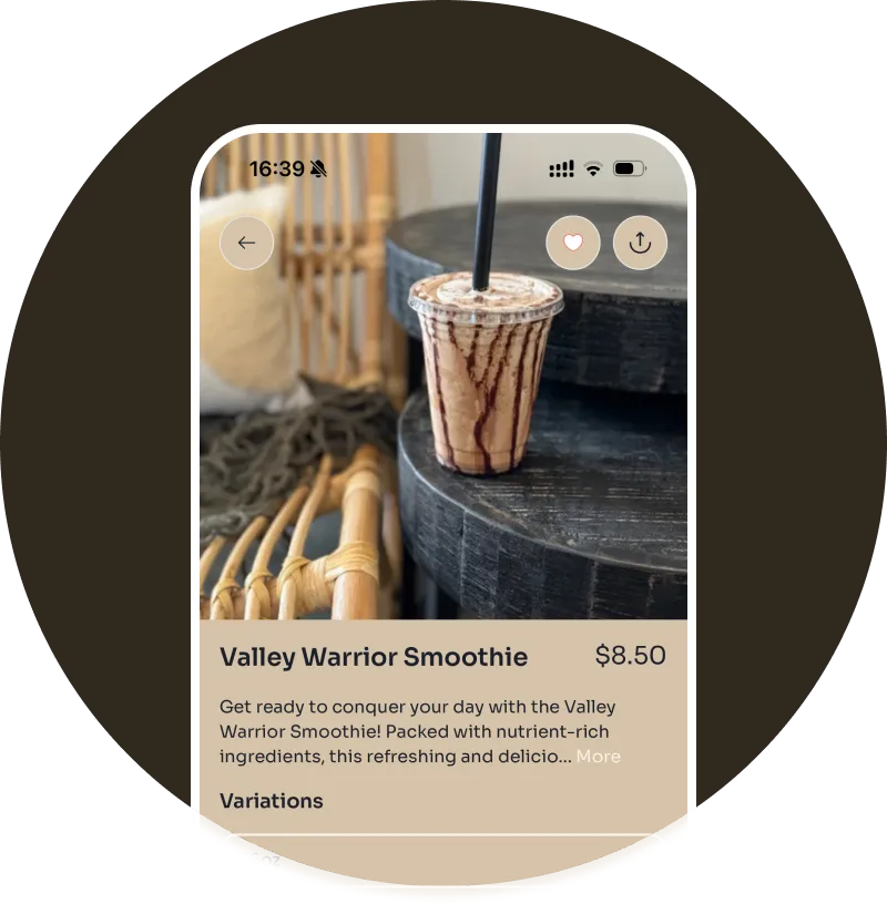 ☕ Order Ahead