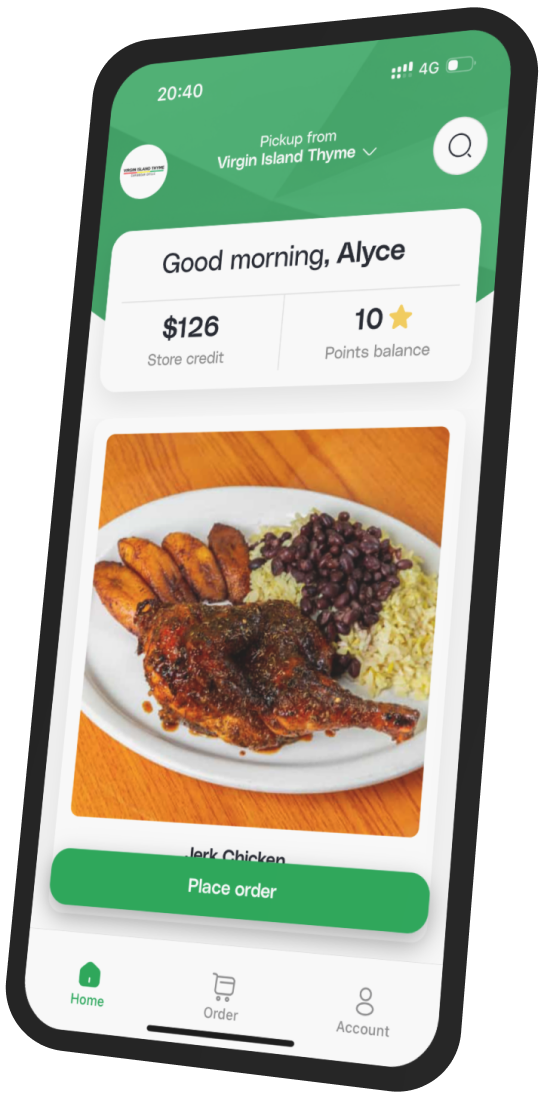 Virgin Island Thyme app preview