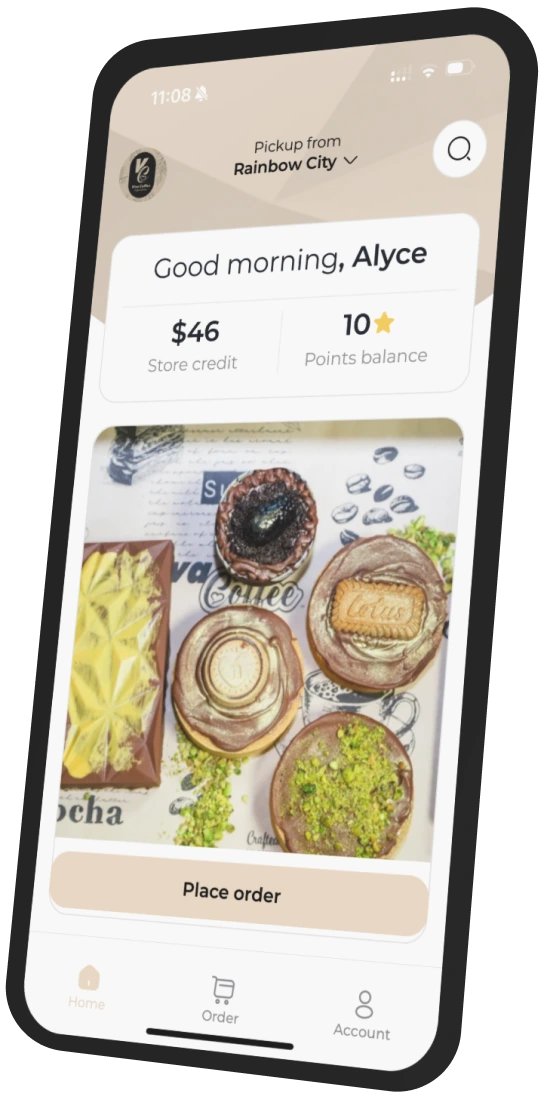 Viva Coffee app preview