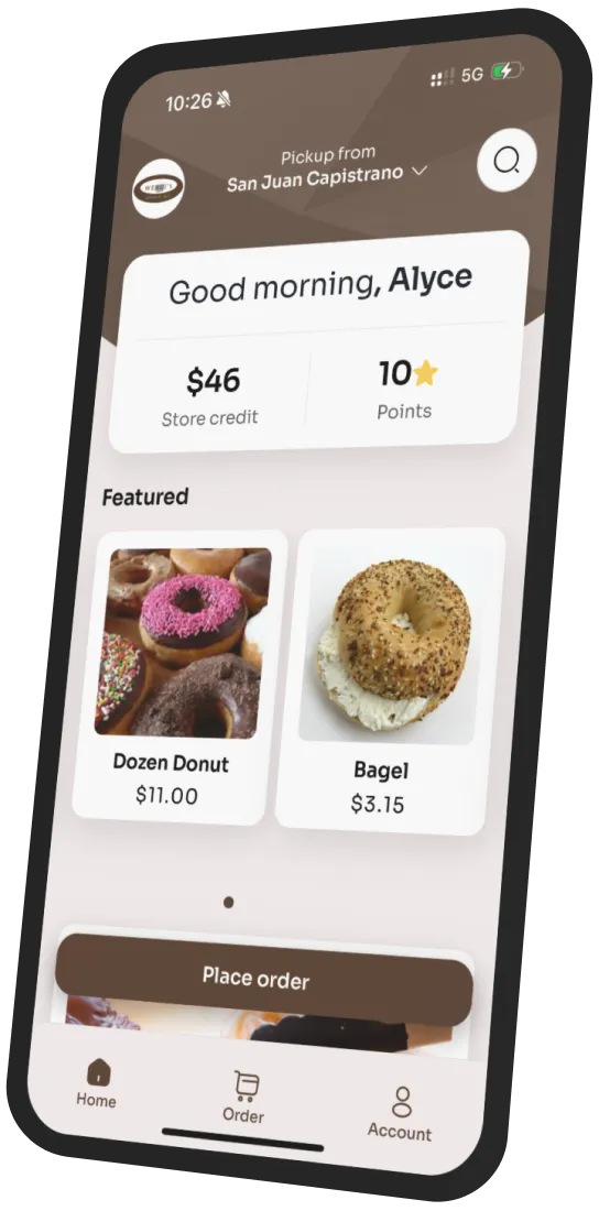 Wendi's Donuts app preview