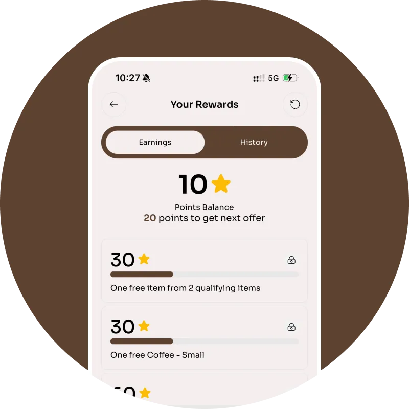 ⭐ Earn Rewards